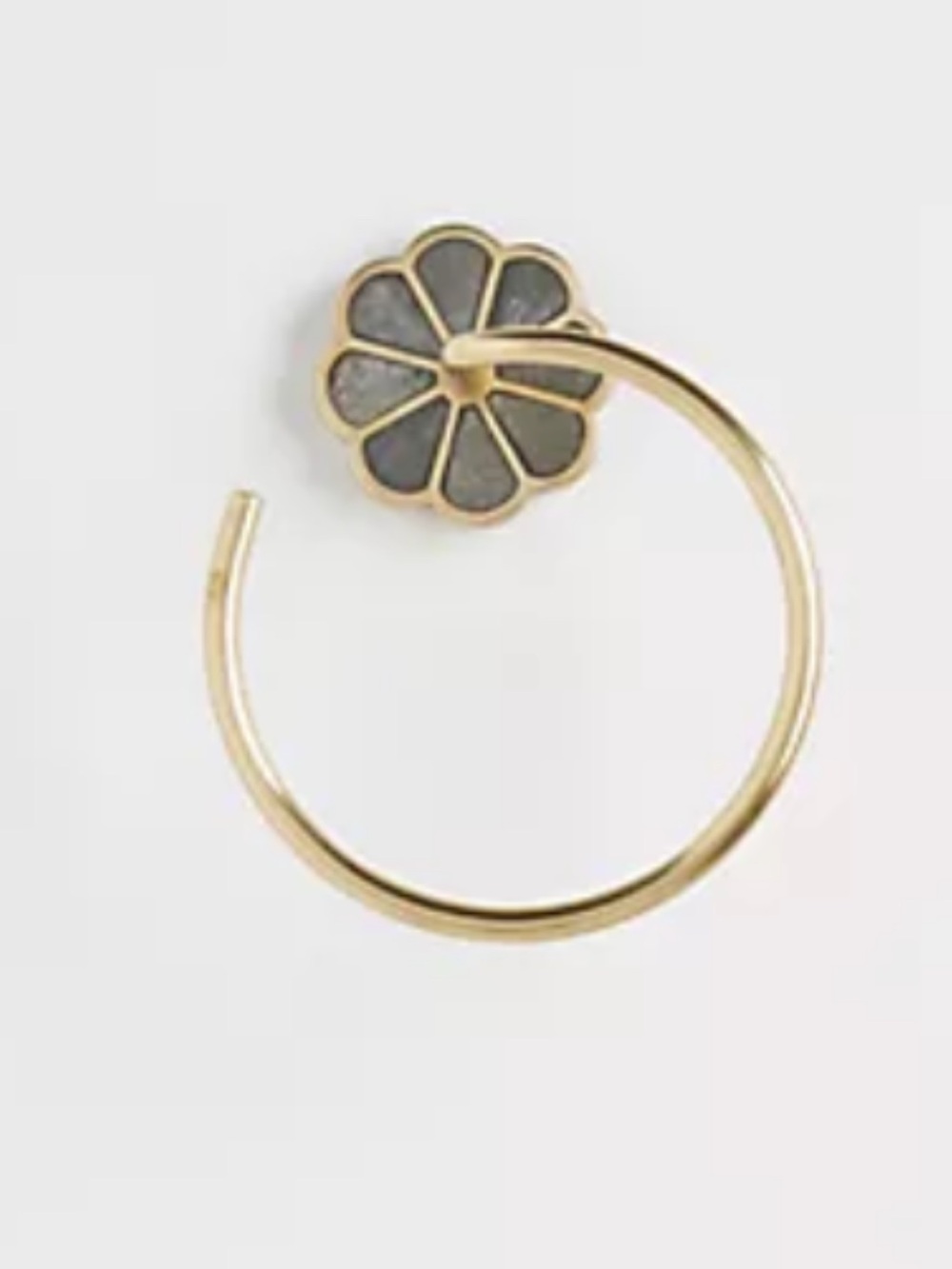 Anthropologie Elodie Brass Toilet Paper Holder